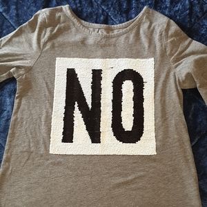 Girls sequined shirt